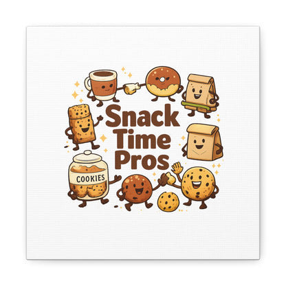 Snack Time Pros Canvas | Office Humor, Meeting Memes, Coffee Fuel
