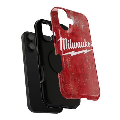 Milwaukee Lightning Logo phone case | Impact-Resistant Case