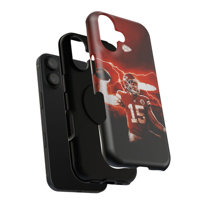 Patrick Mahomes Football Phone Case | Impact-Resistant Case