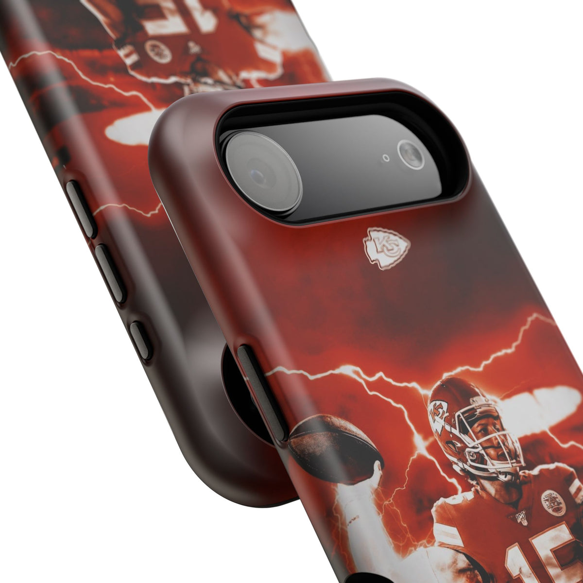 Patrick Mahomes Football Phone Case | Impact-Resistant Case