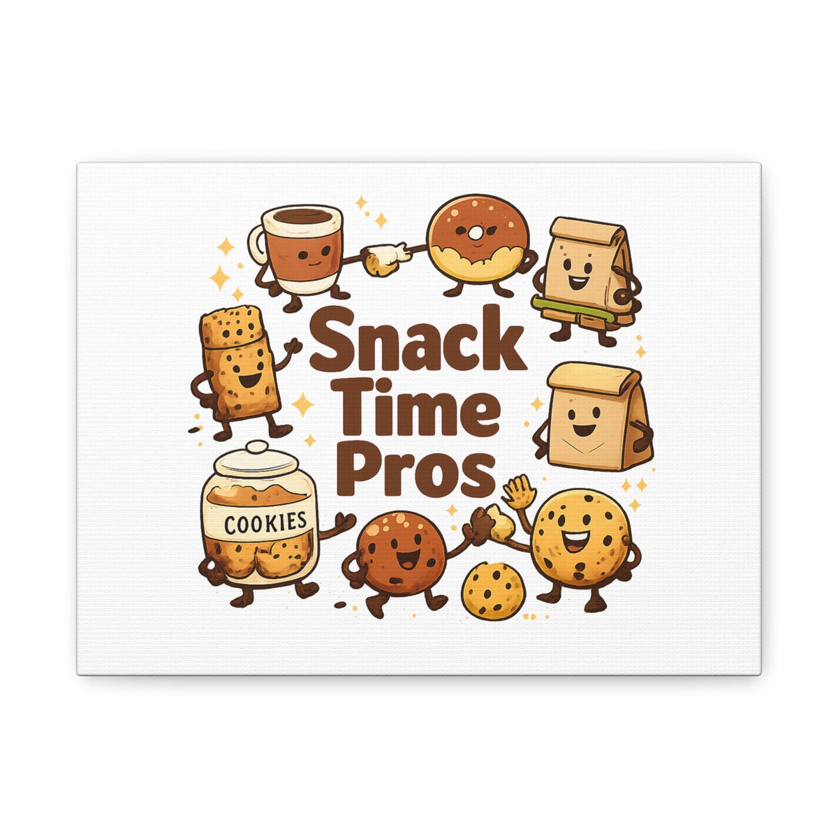 Snack Time Pros Canvas | Office Humor, Meeting Memes, Coffee Fuel