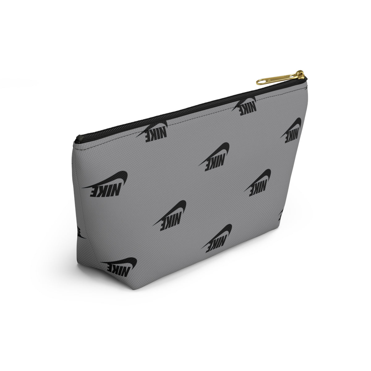 Repeating Swoosh Pattern Accessory Pouch