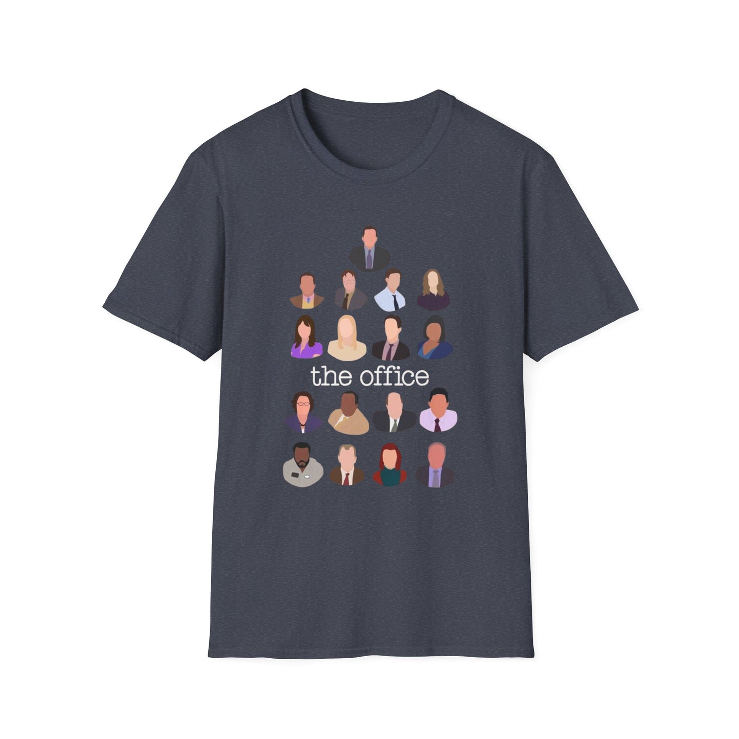 The Office Minimalist Character Grid T-Shirt