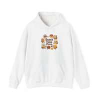 Snack Time Pros Hoodie | office humor, coffee fuel