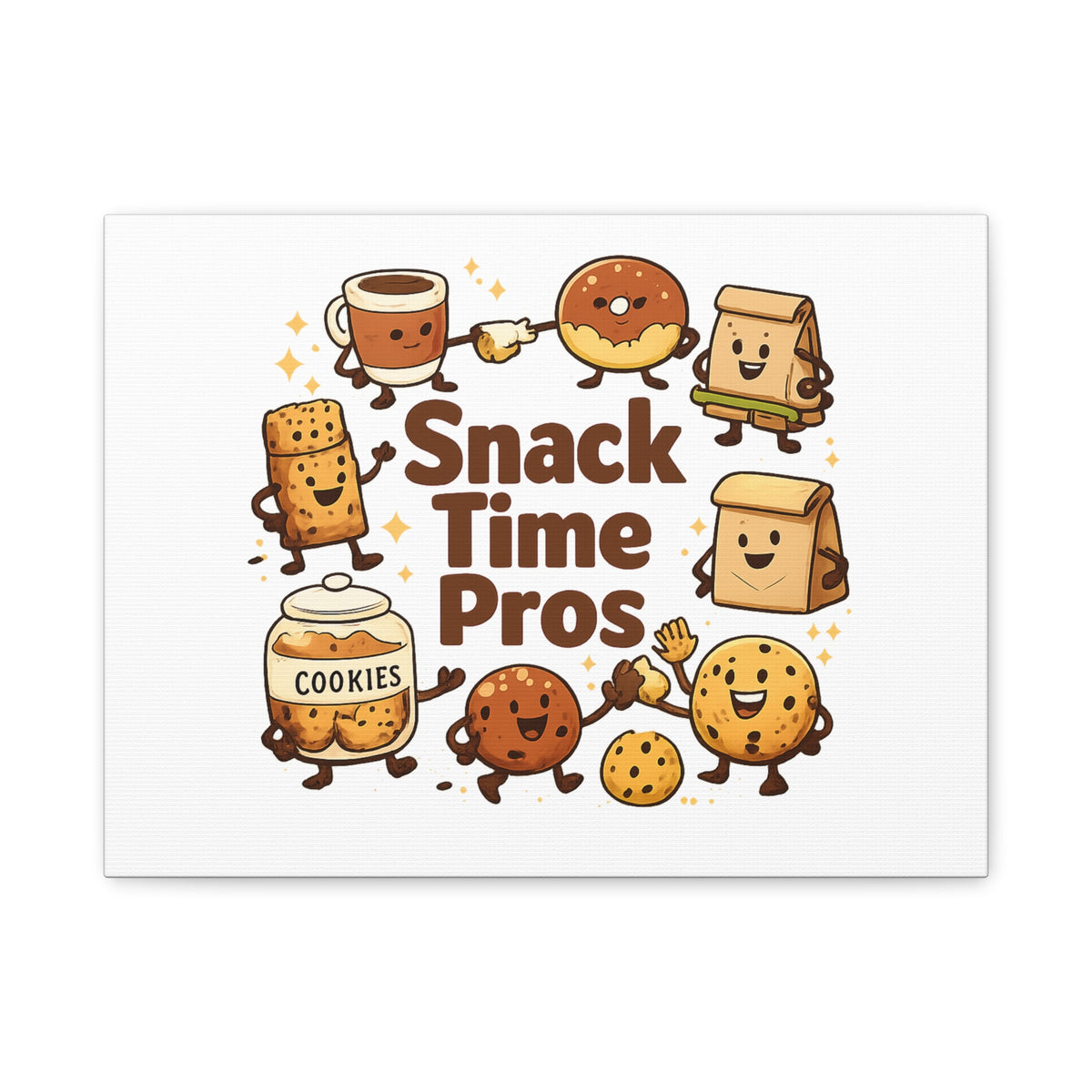 Snack Time Pros Canvas | Office Humor, Meeting Memes, Coffee Fuel
