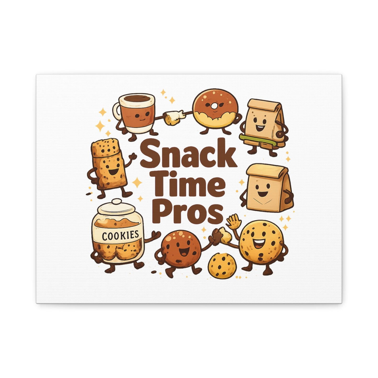 Snack Time Pros Canvas | Office Humor, Meeting Memes, Coffee Fuel