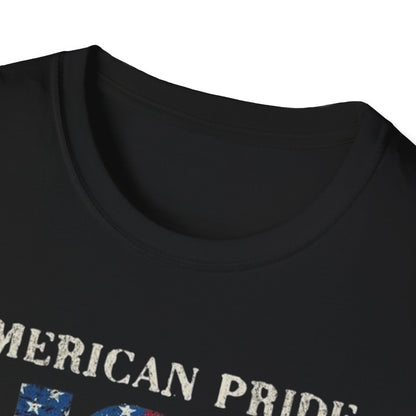 American Pride USA T-Shirt | Distressed Flag Graphic