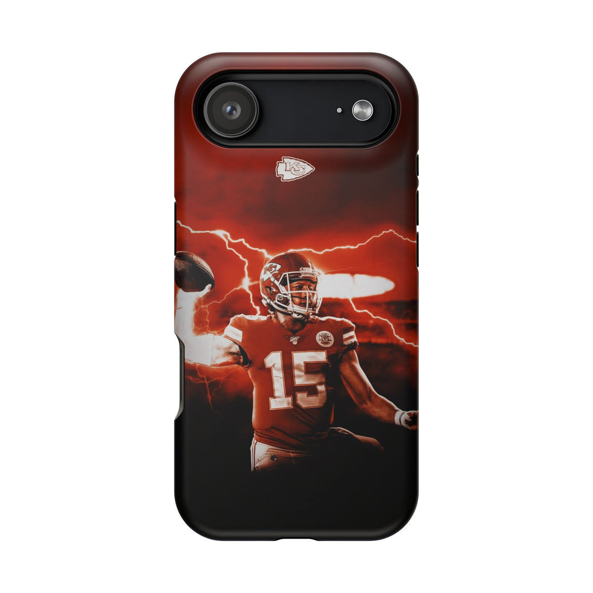 Patrick Mahomes Football Phone Case | Impact-Resistant Case