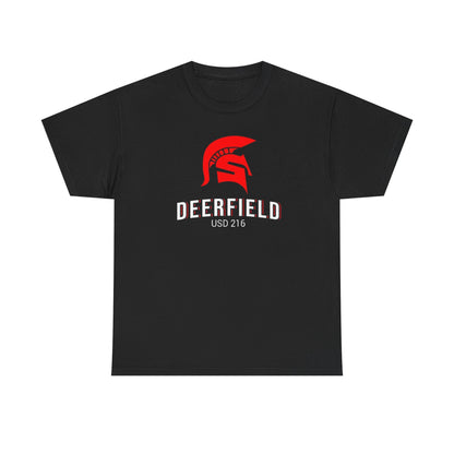 Spartan Helmet Graphic Tee — 'Ossified' Retro Warrior T-Shirt