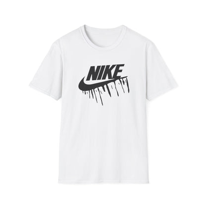Dripping Swoosh T-Shirt | Streetwear Logo Graphic