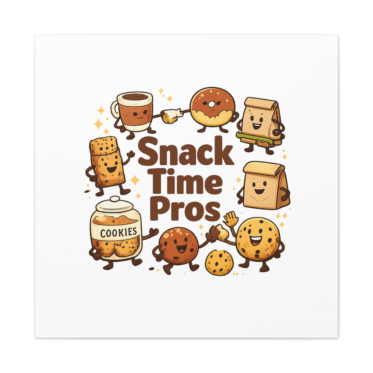 Snack Time Pros Canvas | Office Humor, Meeting Memes, Coffee Fuel