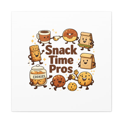 Snack Time Pros Canvas | Office Humor, Meeting Memes, Coffee Fuel