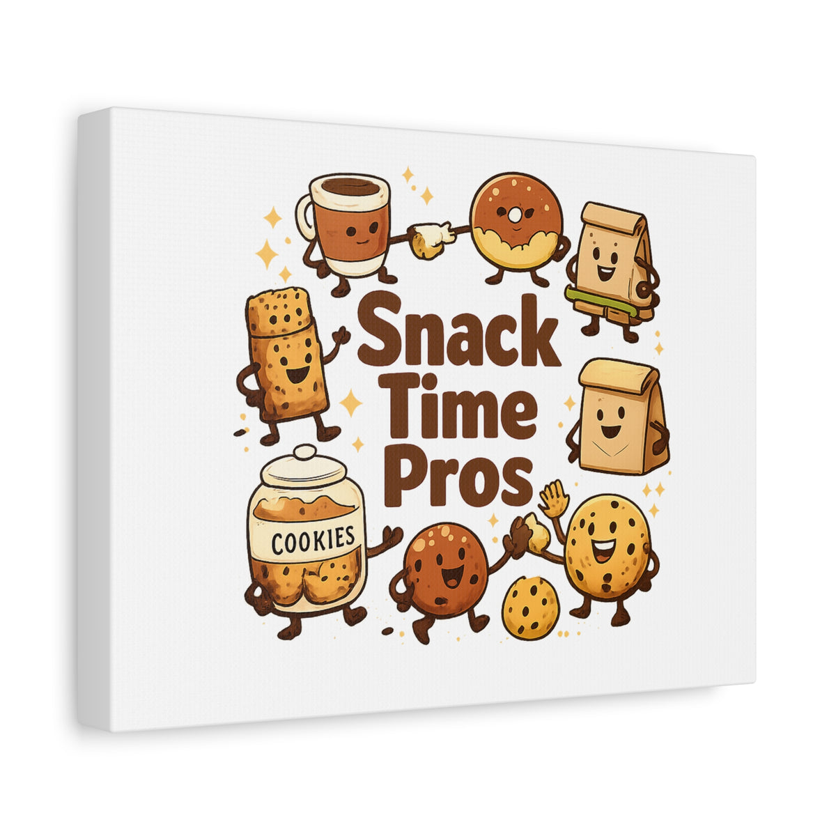 Snack Time Pros Canvas | Office Humor, Meeting Memes, Coffee Fuel