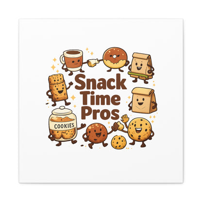 Snack Time Pros Canvas | Office Humor, Meeting Memes, Coffee Fuel