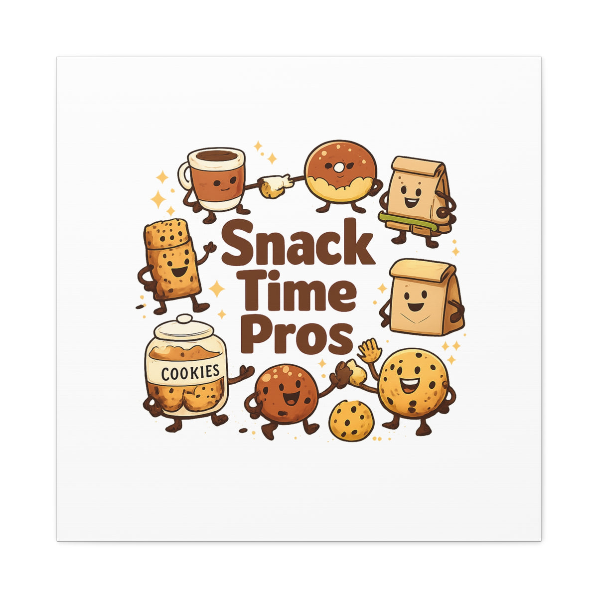 Snack Time Pros Canvas | Office Humor, Meeting Memes, Coffee Fuel