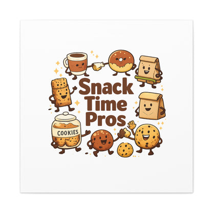 Snack Time Pros Canvas | Office Humor, Meeting Memes, Coffee Fuel