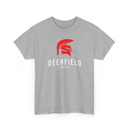 Spartan Helmet Graphic Tee — 'Ossified' Retro Warrior T-Shirt