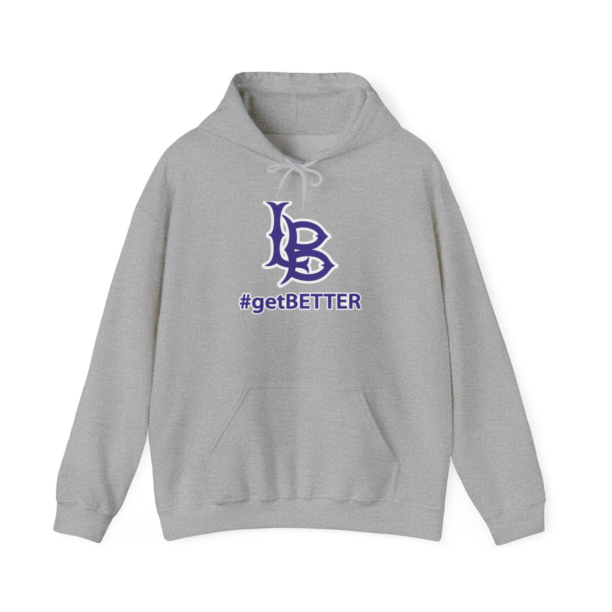 #getBETTER LB Logo Hoodie — Motivational Long Beach Sweatshirt