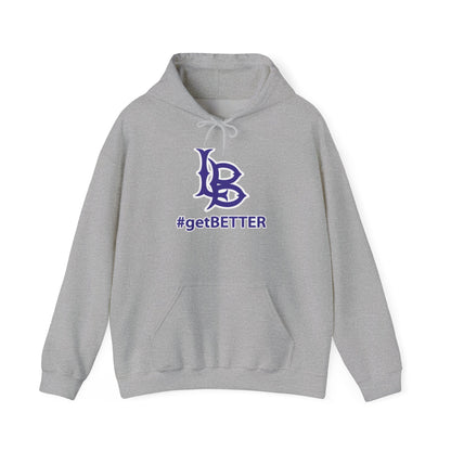 #getBETTER LB Logo Hoodie — Motivational Long Beach Sweatshirt