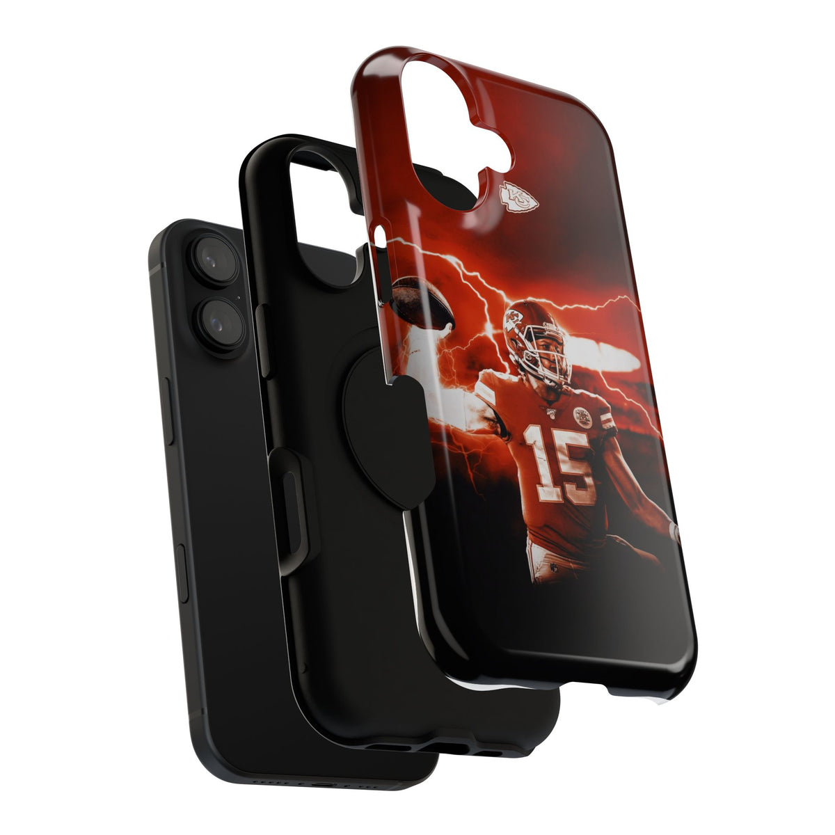 Patrick Mahomes Football Phone Case | Impact-Resistant Case