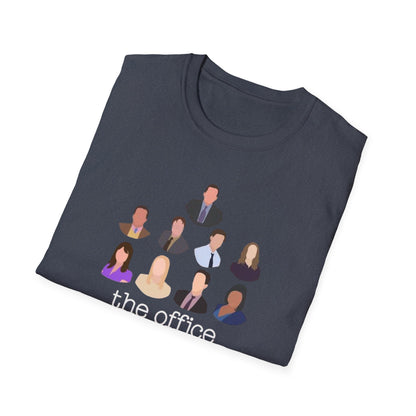 The Office Minimalist Character Grid T-Shirt
