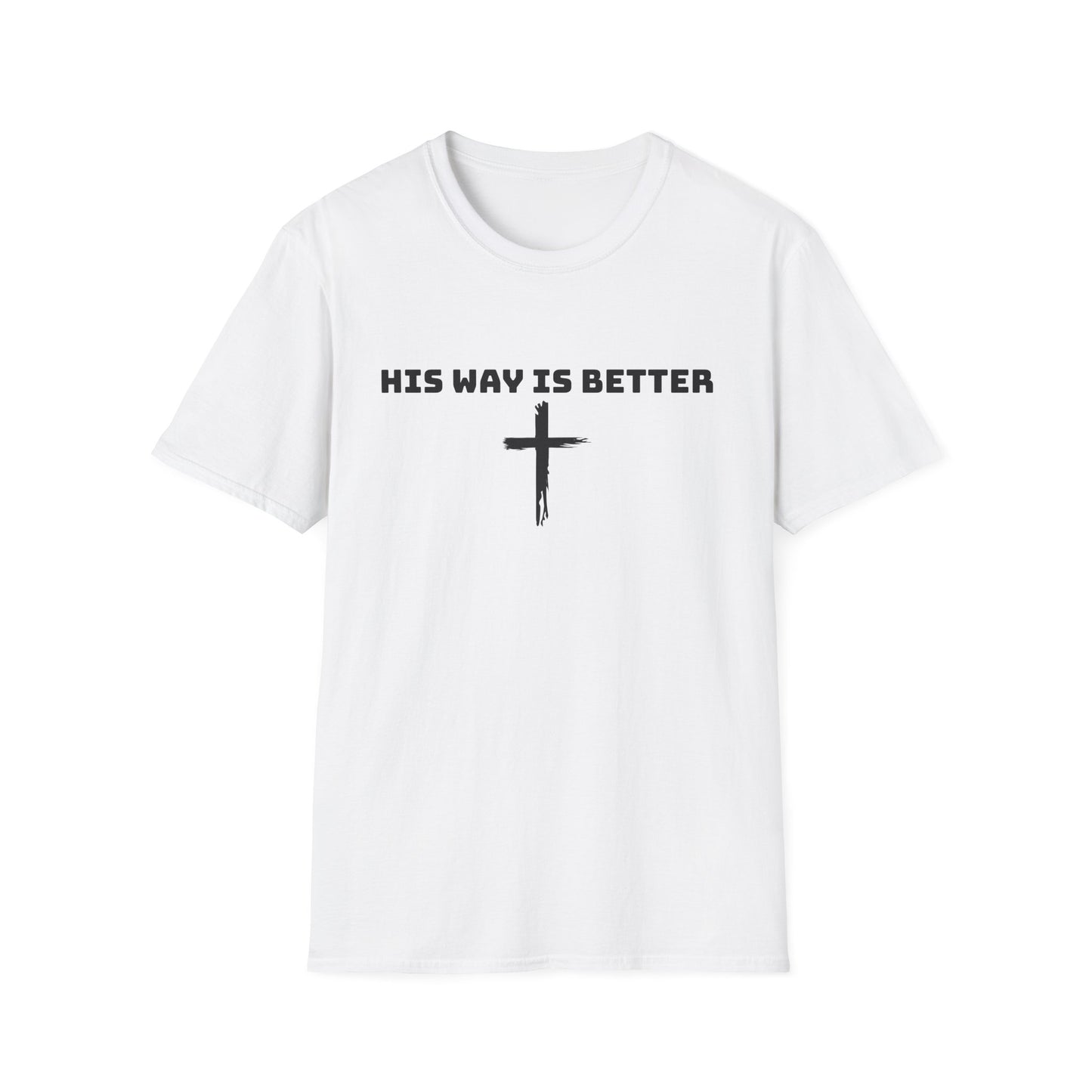 His Way Is Better cross t-shirt | Christian faith tee