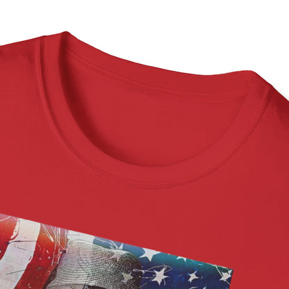Kid Rock Patriotic T-Shirt — Old Rock Graphic Tee with American Flag